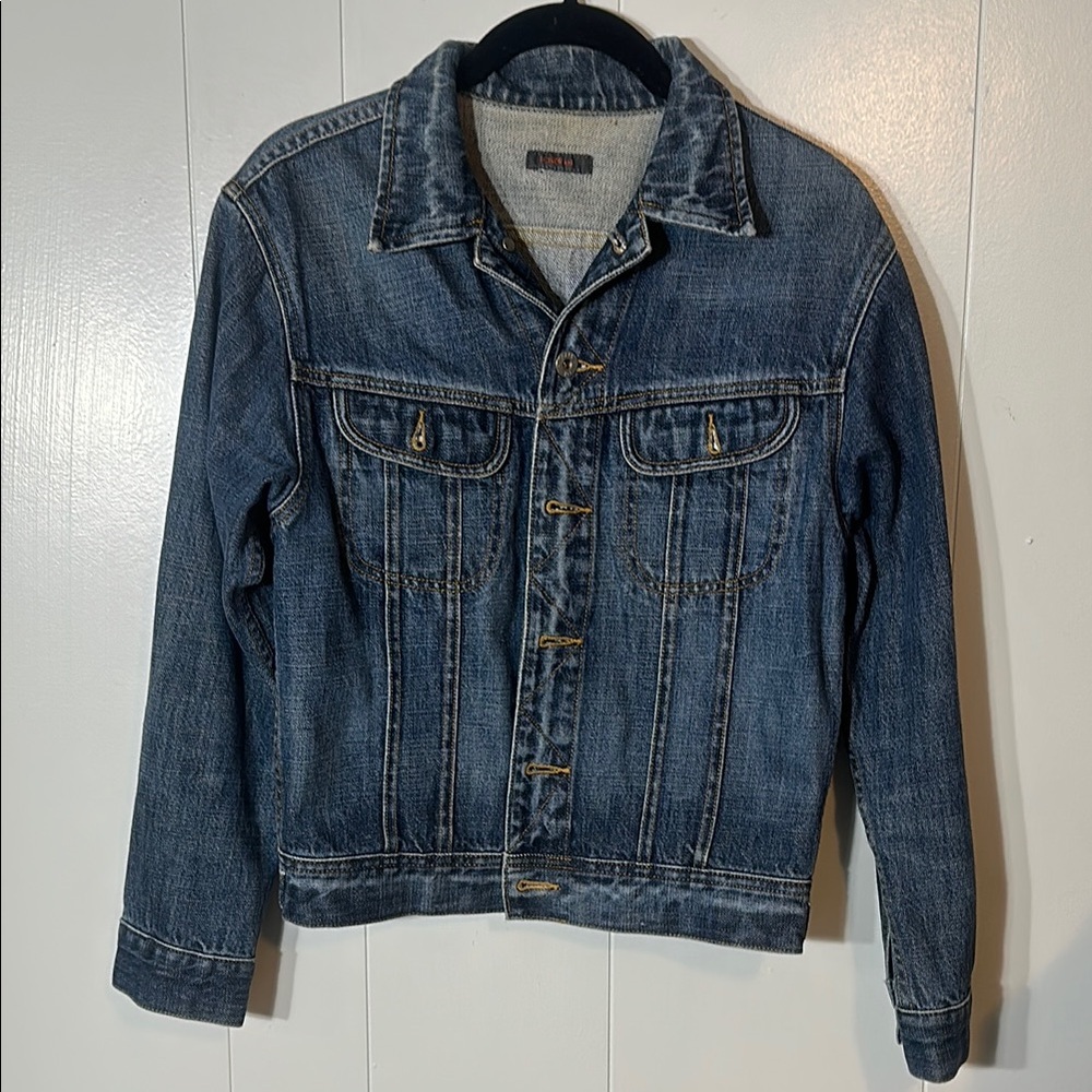 J crew Blue Denim Jacket
